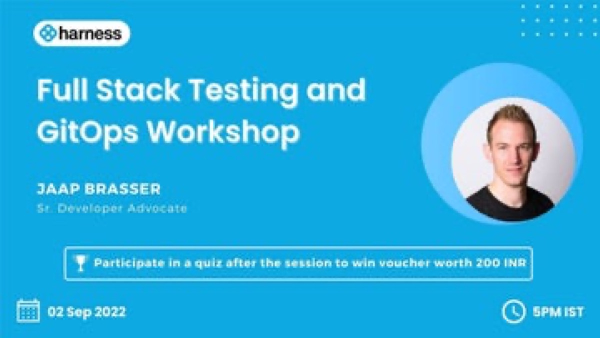 Full Stack Testing and GitOps Workshop — JavaScript Meetup